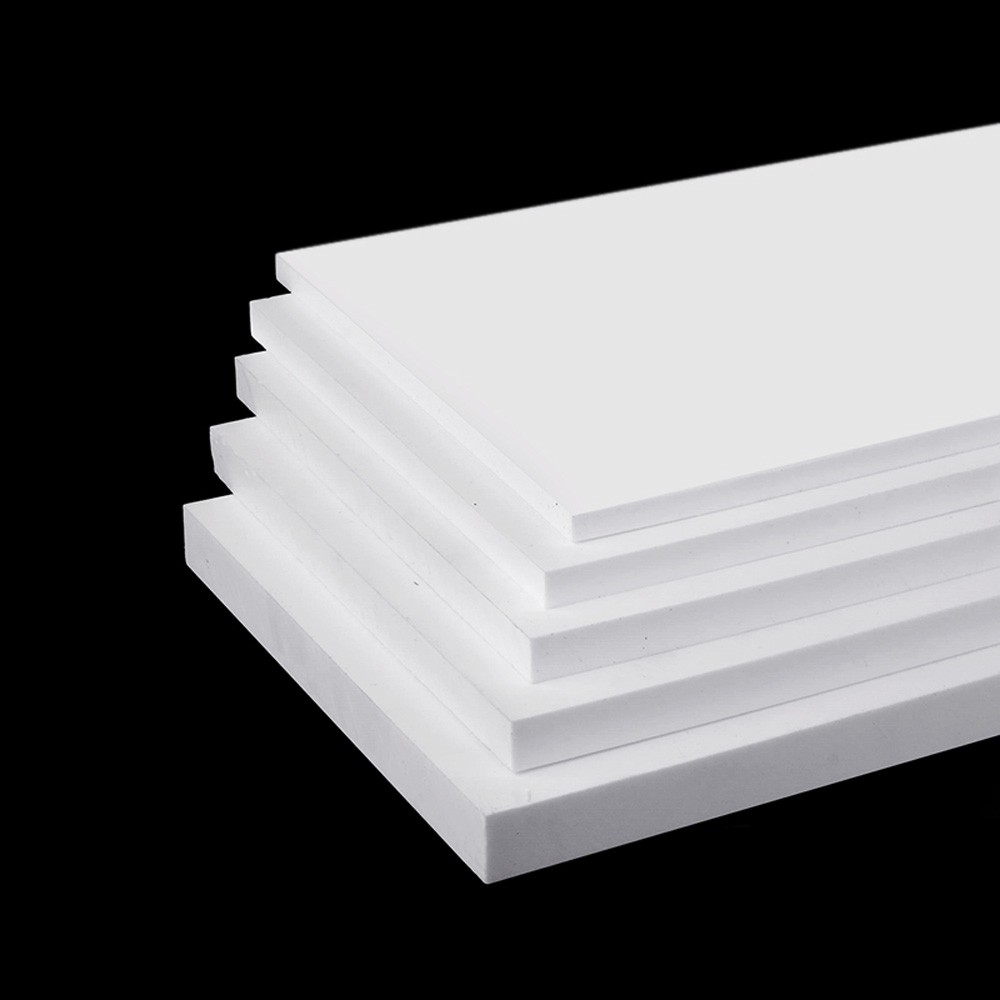 PTFE White Sheet 5mm 6mm 8mm 10mm to 45mm Thick Various Rectangular Strip sizes