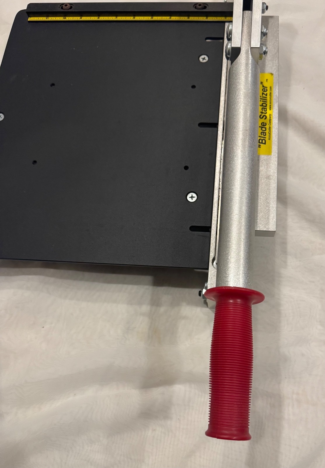 Accu Cutter Model 2001 EVO Metal & Plastic Shear, 12” Blade Stabilizer