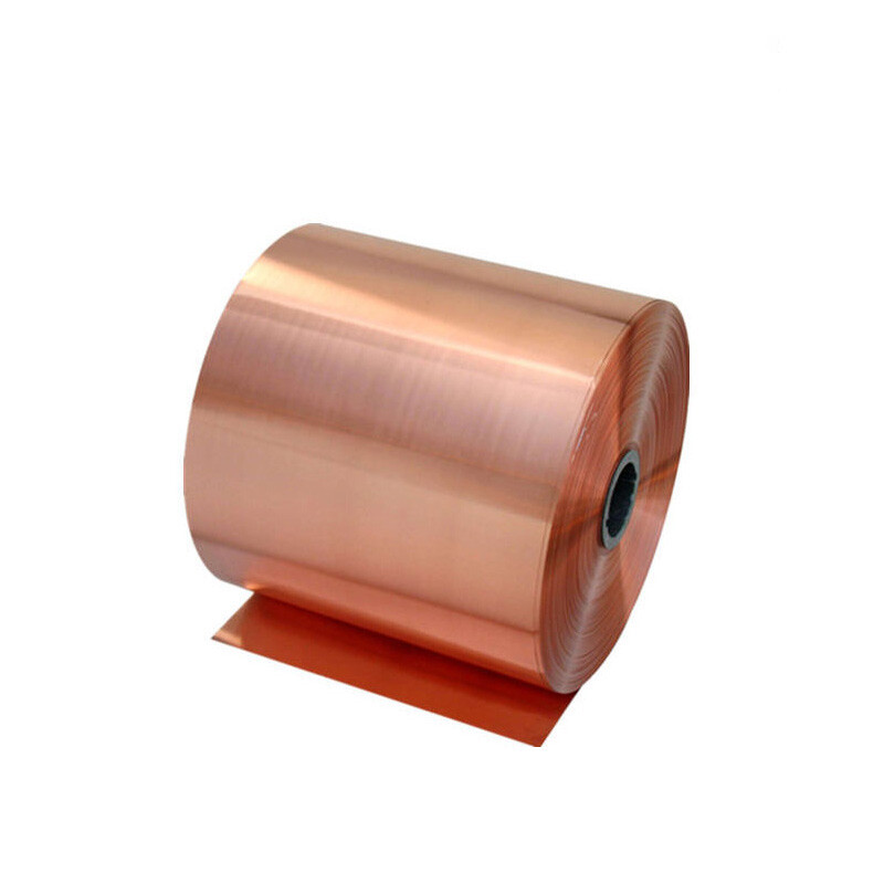 99.9% Pure Copper Metal Sheet Roll Foil Plate Thick 0.0.5mm-1mm Width 15mm-300mm