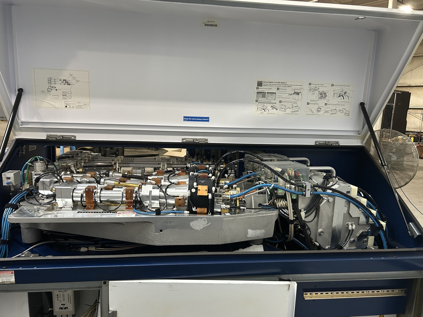 Trumpf TruDisk 6602 CNC Laser Cutting Source 38kW 460V 3PH Fiber Laser