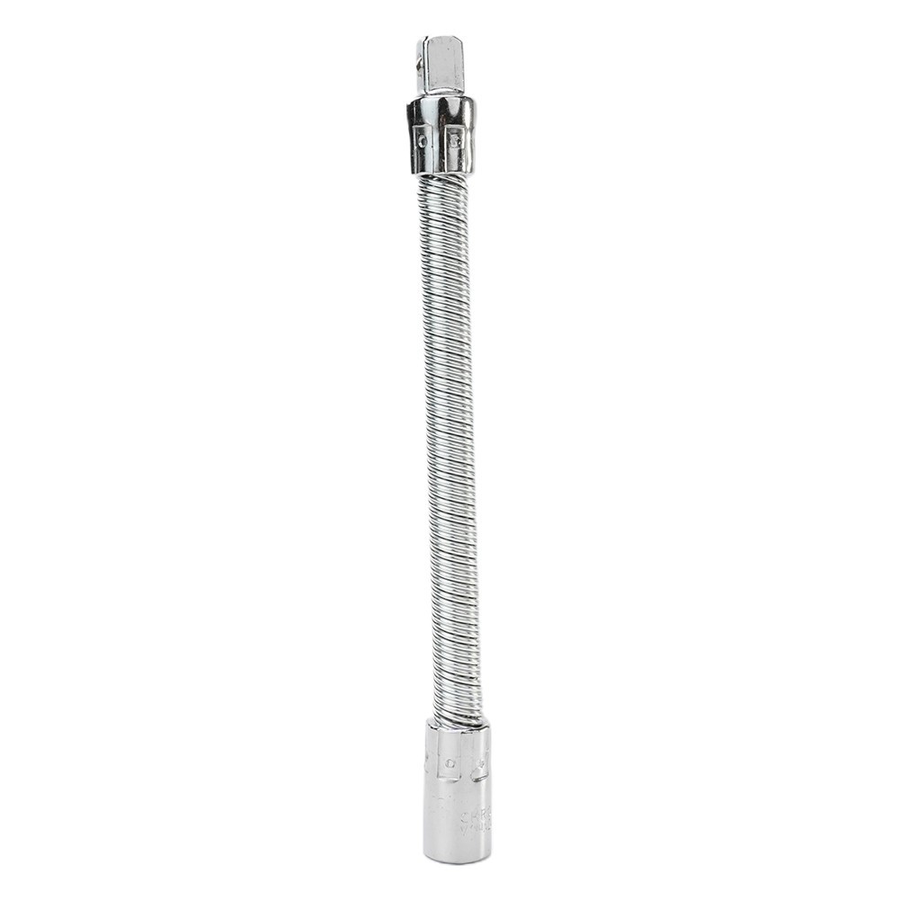 Socket Extension Flexible 45#steel 90-degree Bend Polished Chrome Plating