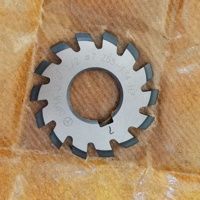 8PCS HSS PA14-1/2 Involute Gear Cutter DP8 DP18 DP14 DP16 DP20 DP22 DP24 14.5°