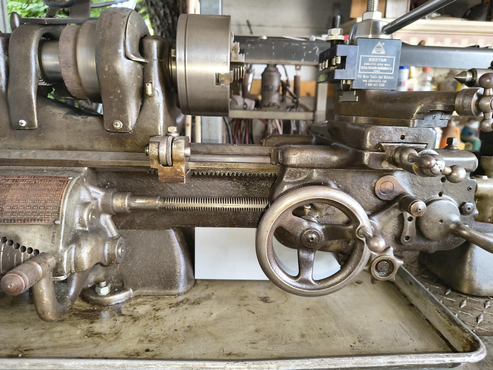 SOUTHBEND 9A,B,C and 10K Metal Lathe Magnetic Chip Collector MADE IN USA!