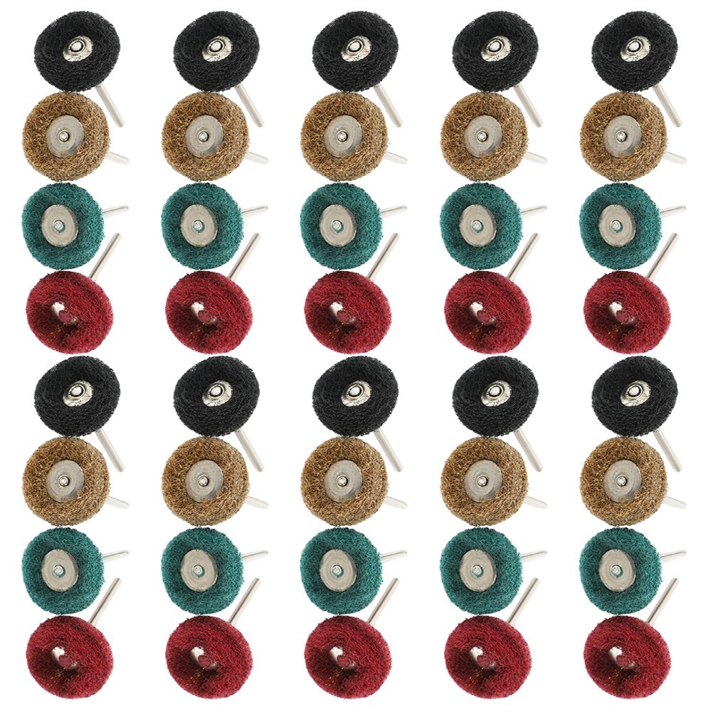 40Pcs Polishing Wheel for Drill Metal Jewelry Buffing Wheel Kit