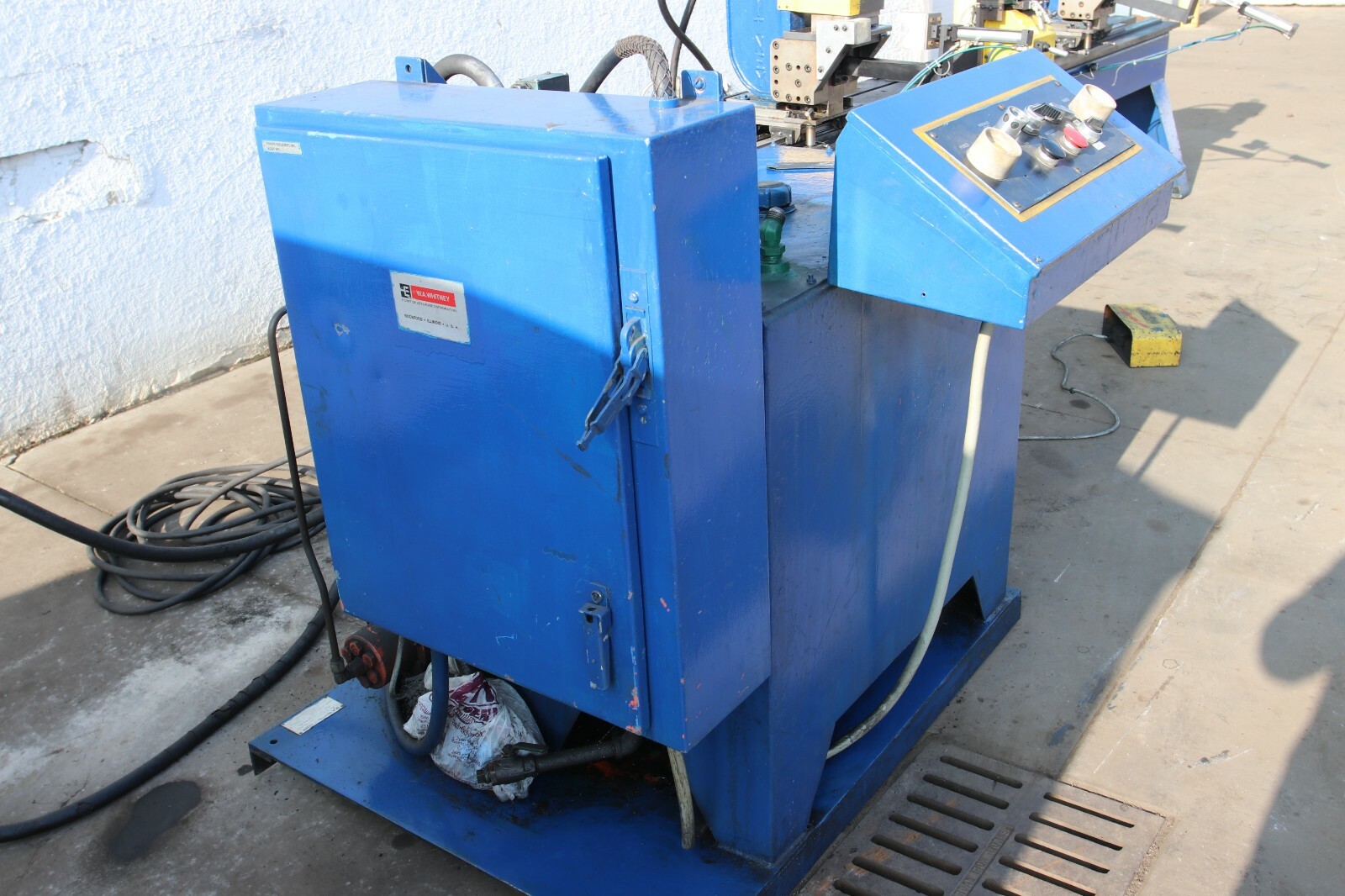 (2) 50 TON WHITNEY ADJUSTABLE PUNCH SYSTEM: YODER #71353