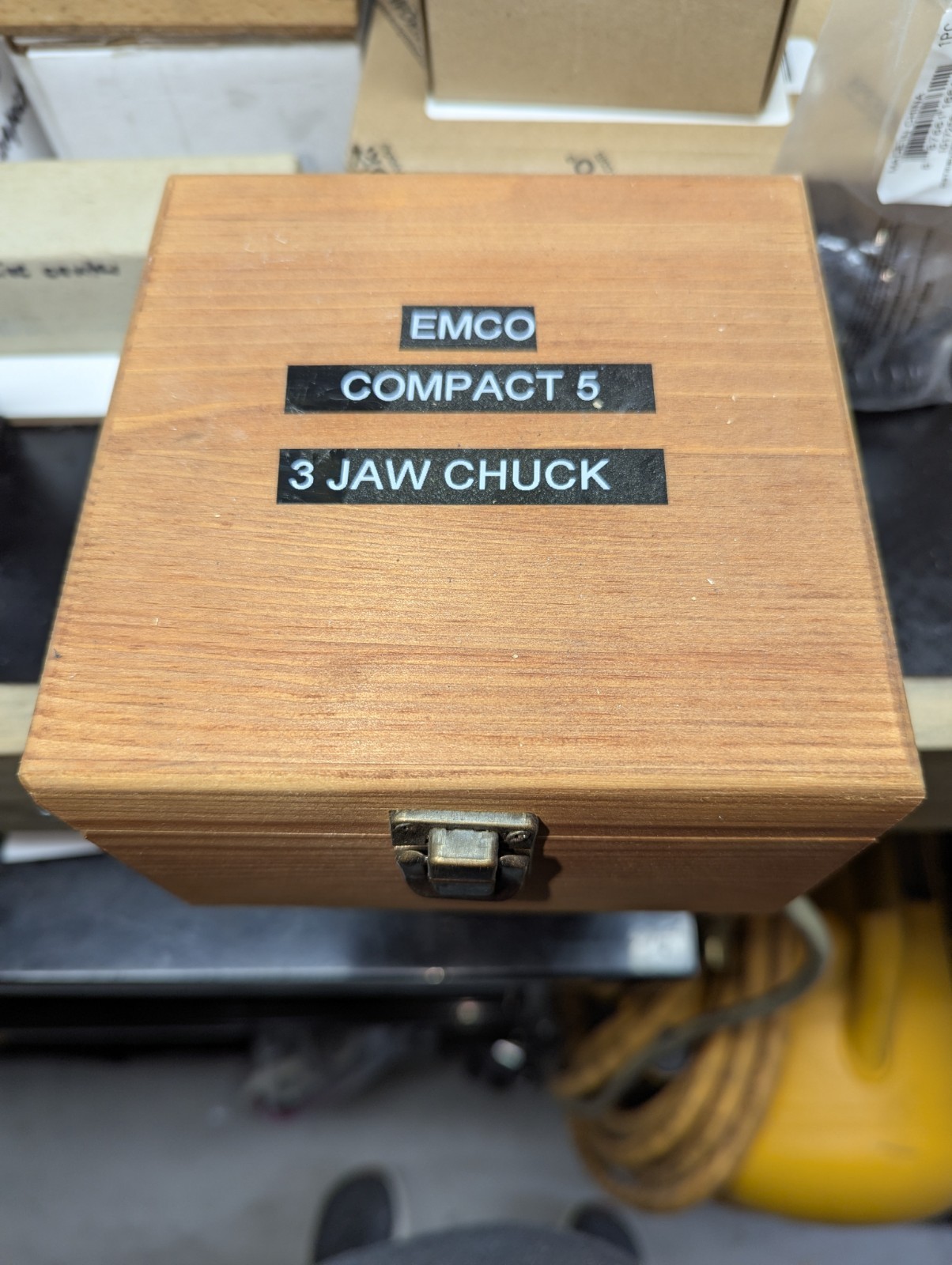 Emco Compact 5 Lathe 3 Jaw High Precision Chuck PN V3U-176 G07Z