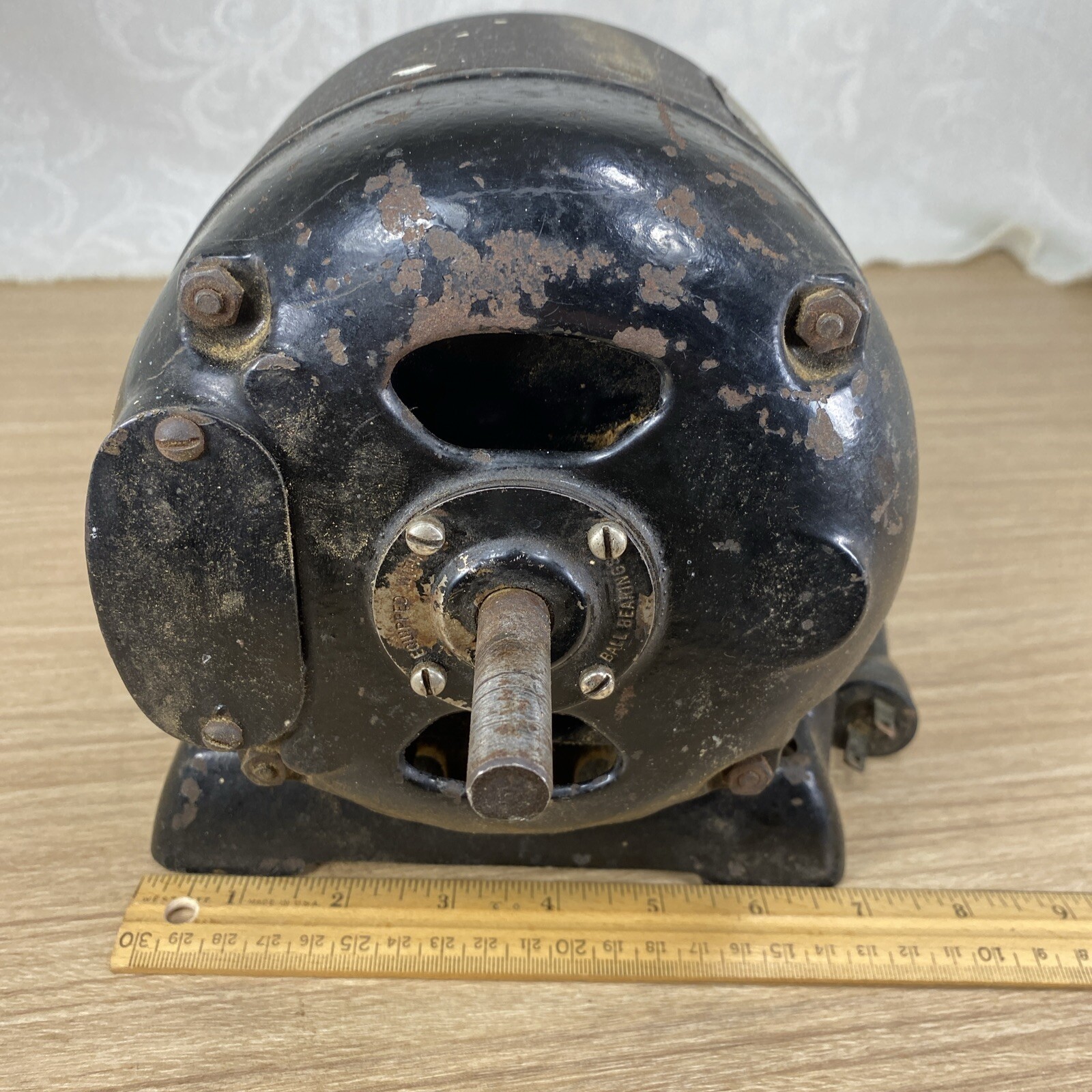 Vintage Sears DUNLAP 1/3 HP Split Phase Motor Electric 1750 RPM 1/2” Shaft
