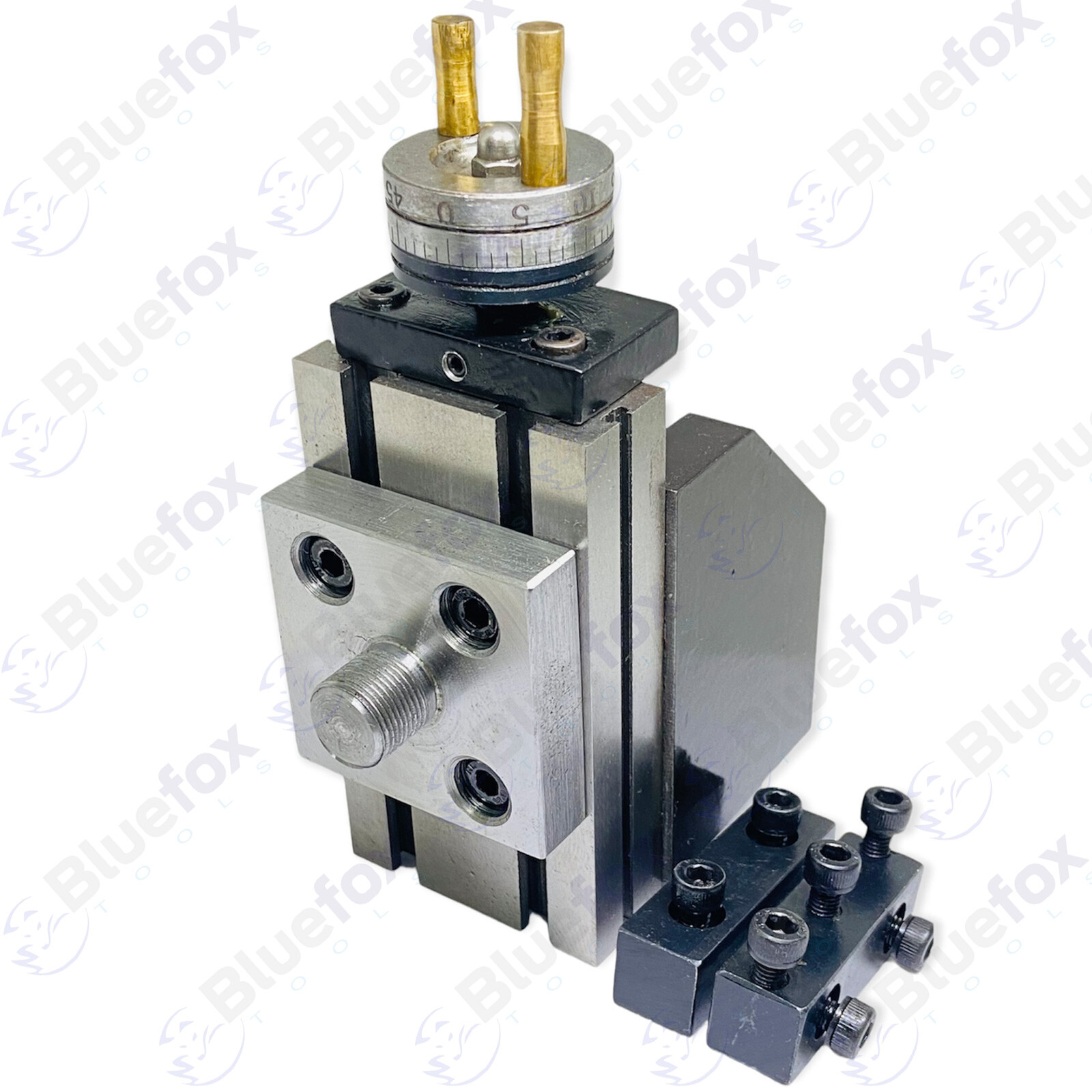 New Mini lathe Vertical Slide With 50 mm Dia 3 Jaw Self Centering Chuck on Plate