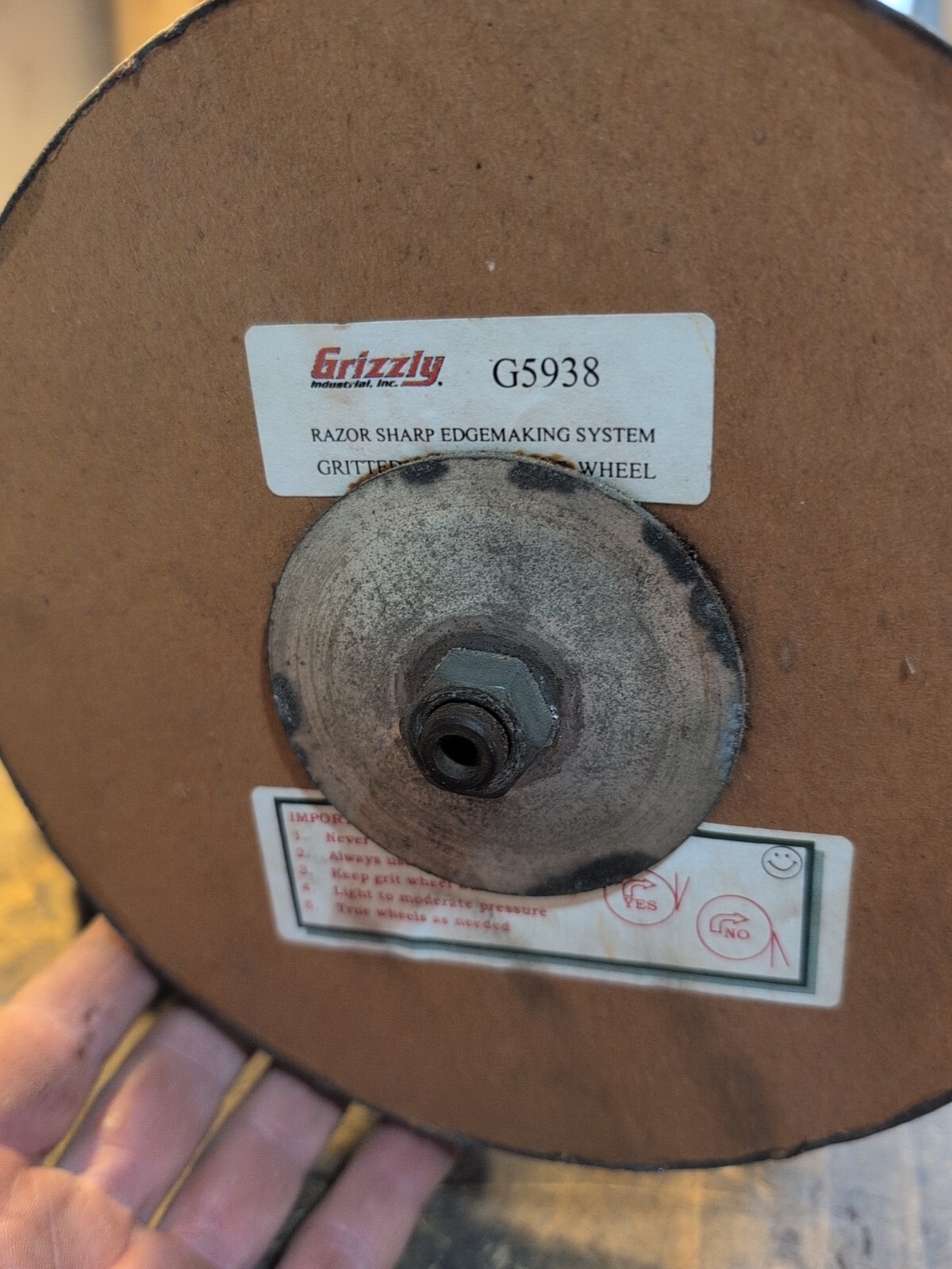 Vintage BALDOR 6” Grinder-Buffer 1/3 HP #610 /3450 RPM /St.Louis Mo. USA