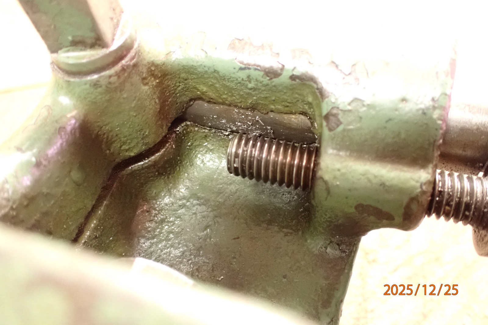 VINTAGE SMALL MACHINIST TAILSTOCK ASSEMBLY POSSIBLE GRINDING GRINDER TOOLING