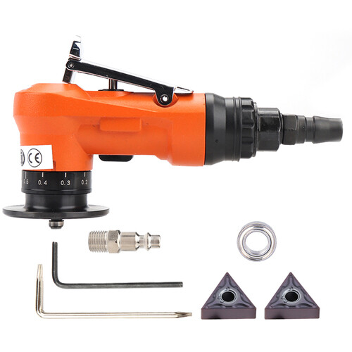 Mini Pneumatic Chamfering Machine Hand held 45 Degree Chamfer Deburring Tool