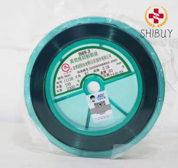 1PC CNC EDM Wire-Cut Parts High Wire Cutting Molybdenum Wire 0.18mm-0.20mm*2000m