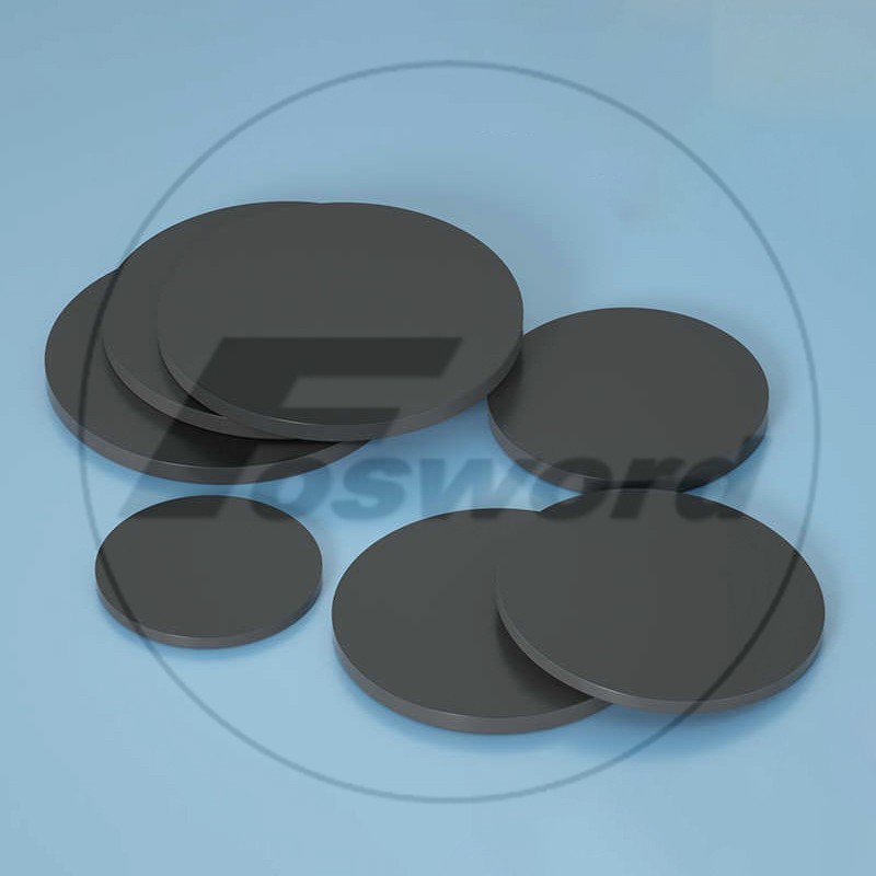 Black Polypropylene Round Disc Cut to Size PP Plastic Sheet Polyprop Ø20mm-350mm