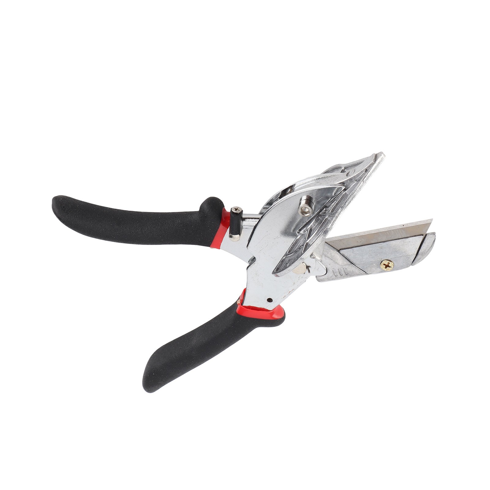 Angle Shear Cutter Non‑Slip Black Handle Hand Tool For Cutting Thin Wood CEL