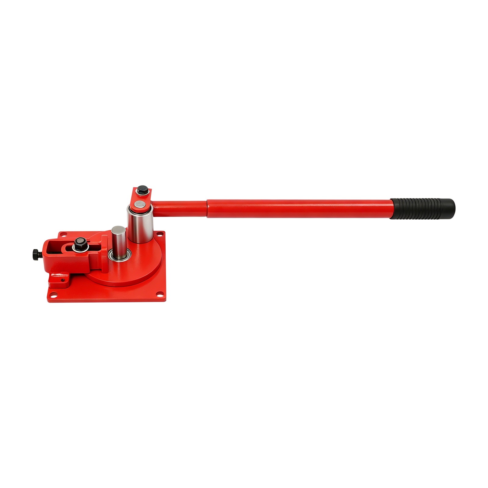 Manual Rebar Bender, Heavy-Duty Rebar Bending Tool, Rod Bar Bender w/ 7 Bearings