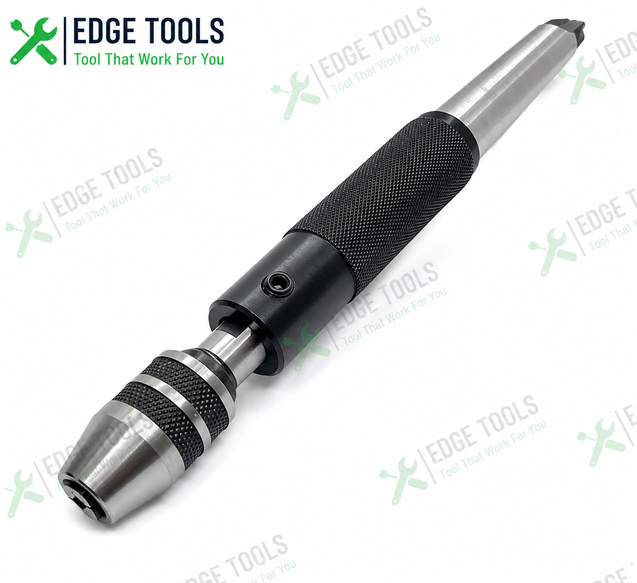 Lathe Tailstock Tap And Die Holder Set 3MT Shank Threading Tapping Kit 8 Pc USA