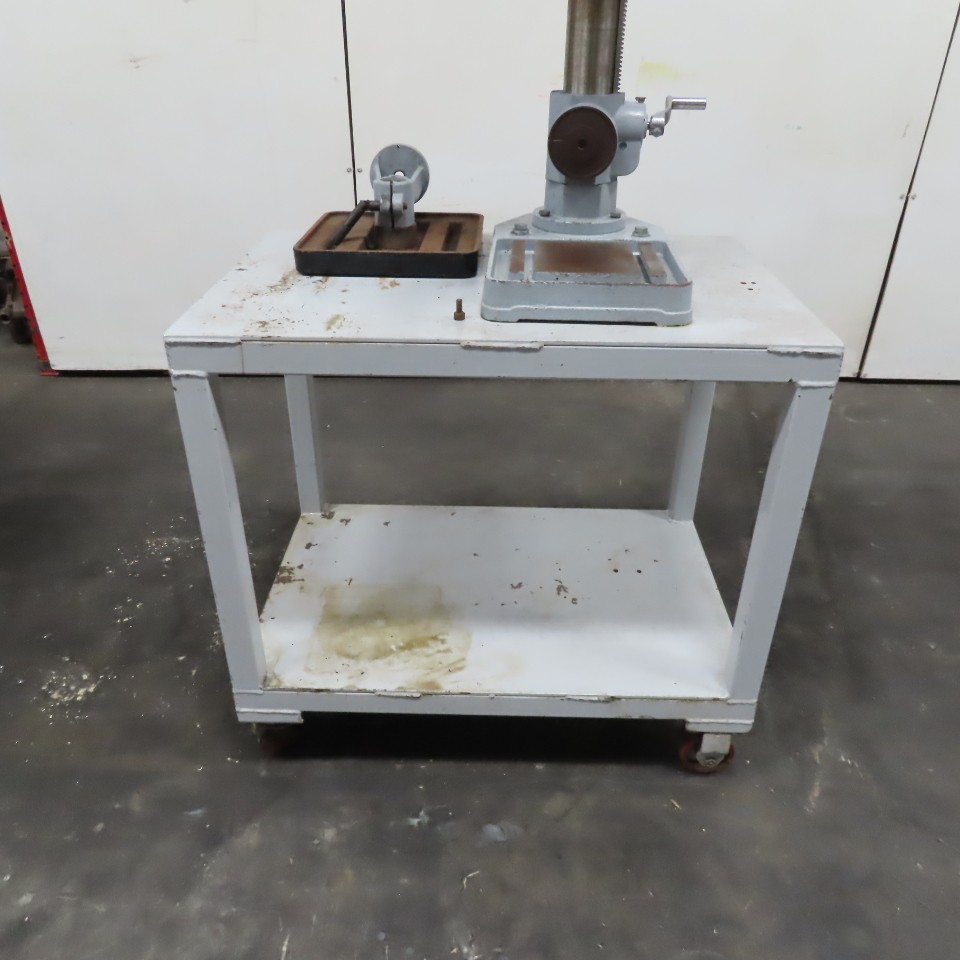 Dake 977102-1 N/A 18″ Swing Cart Mounted Drill Press 115V 1Ph 3600-575RPM