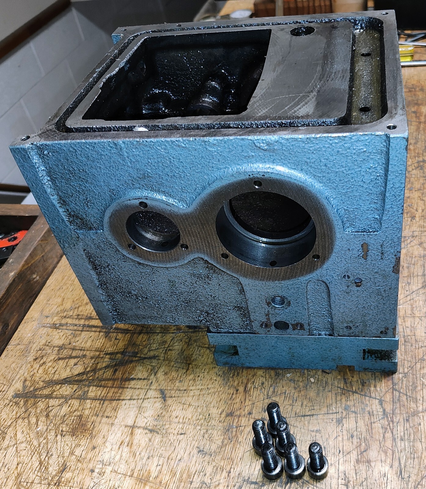 Emco Maximat 7 & V10 Lathe Headstock Casting & V10 Spacer Block A15X