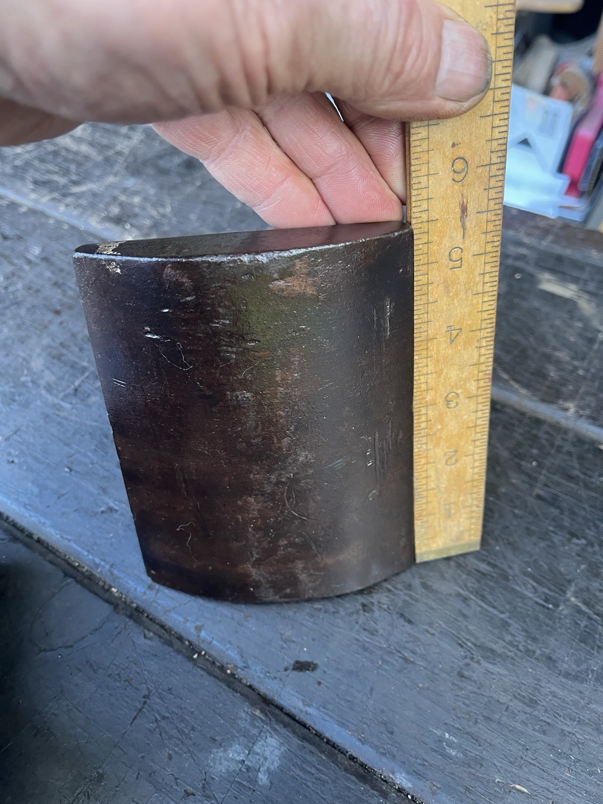 Pair Of Sheet Metal Stakes / Platent Table Stakes