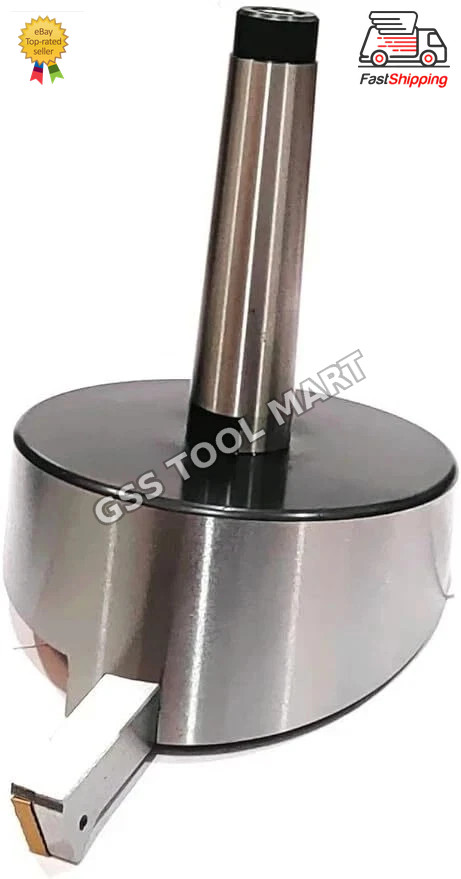 Large 4″/ 100 mm diameter Fly cutter with Carbide Indexable Tip Facing Tool New