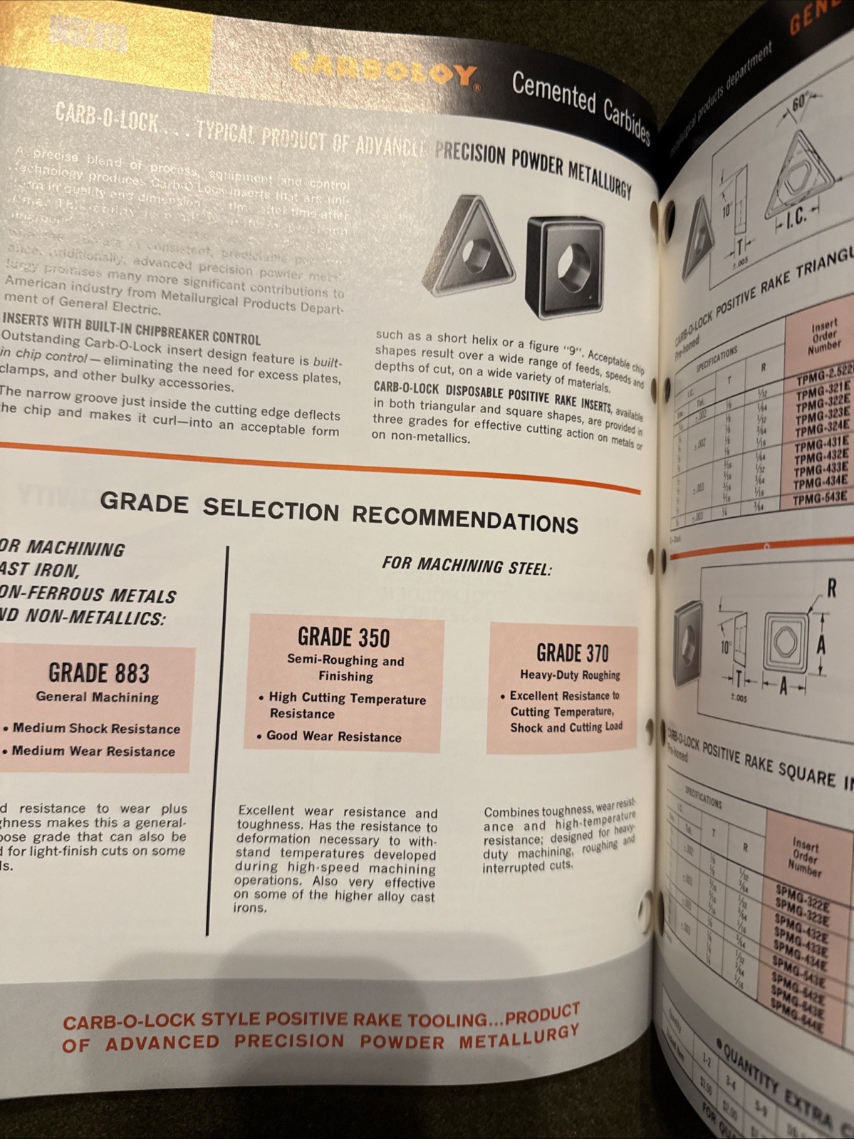 Vintage Carboloy Tool Catalog USA 🇺🇸