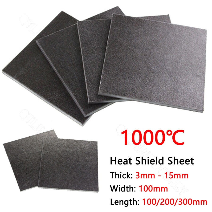 Fibreglass Sheet Mould Heat Shield Sheet Temperature Resistance 1000℃ Board DIY