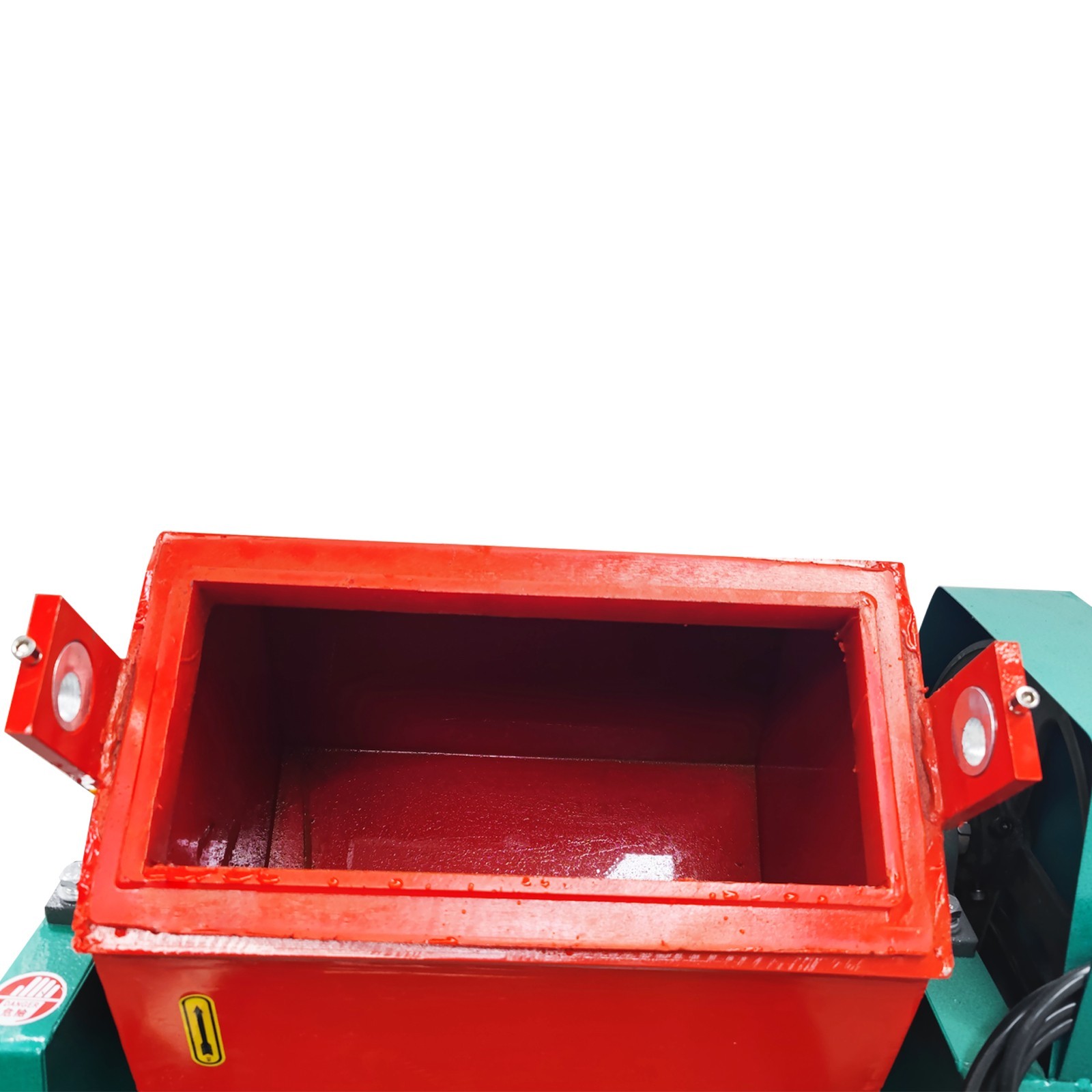 Heavy-duty 60L Rotary Tumbler Polisher for Metal Parts Finishing&Deburring 110V