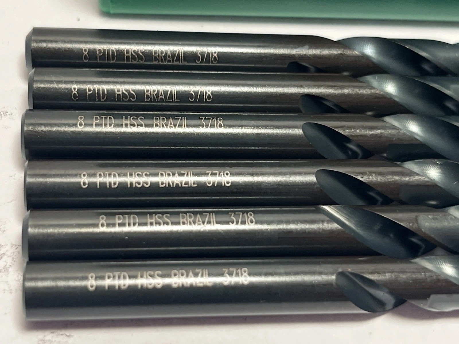 Precision 029080 Jobber Length 2AB 8.00 HSS Black Oxide High Speed Steel