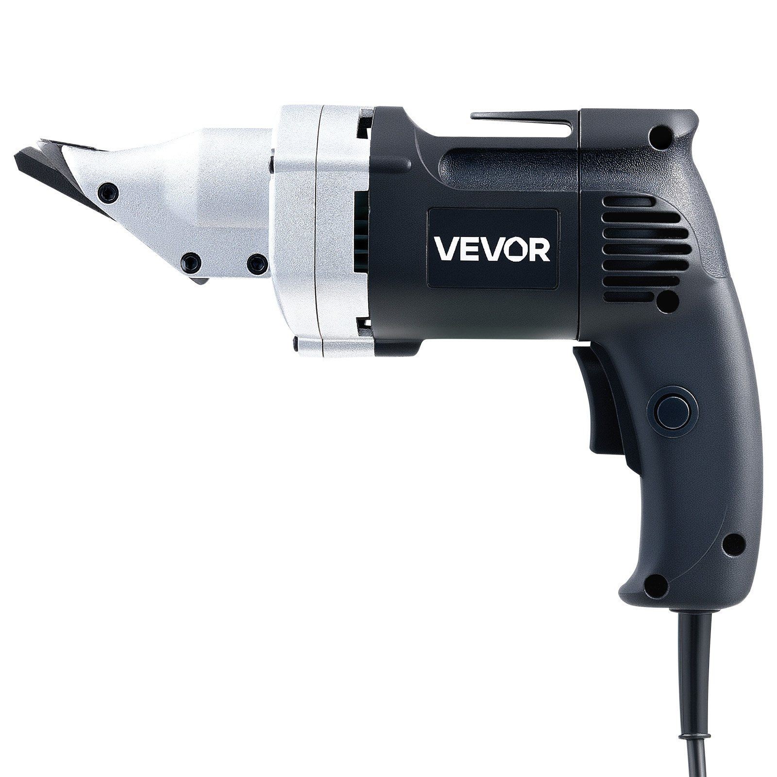 480W Power Metal Shear with 360° Rotatable Head, Variable RPM, 18GA Steel