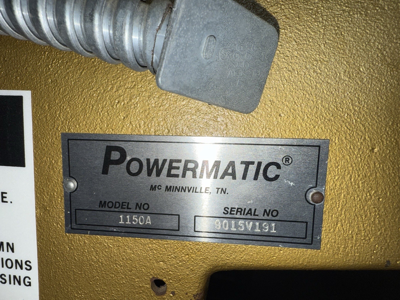 Powermatic Drill Press Single Phase Model
