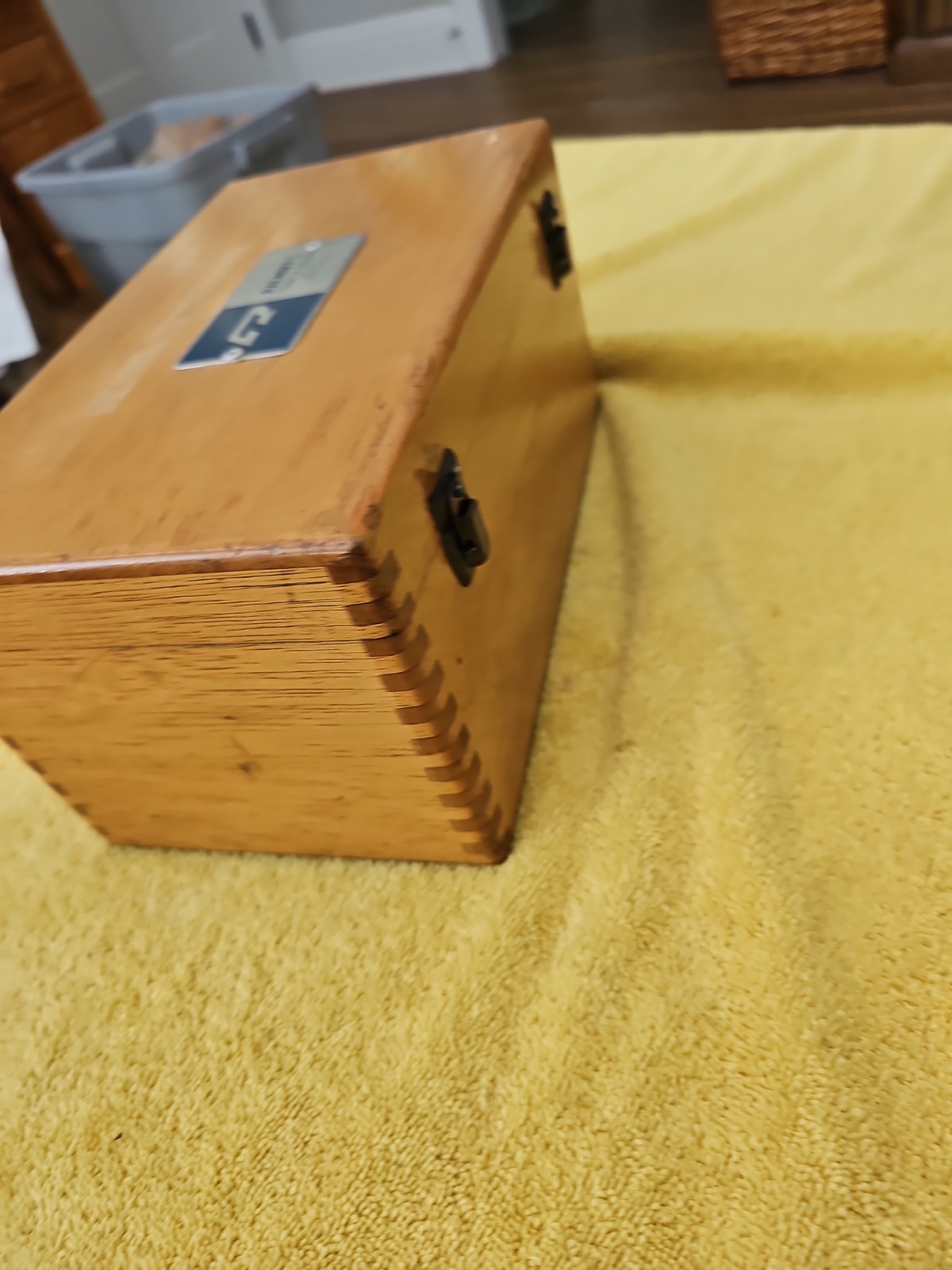 Vintage Ralmike’s Gamet France Automatic Facing Boring Head R8 In Wooden Box