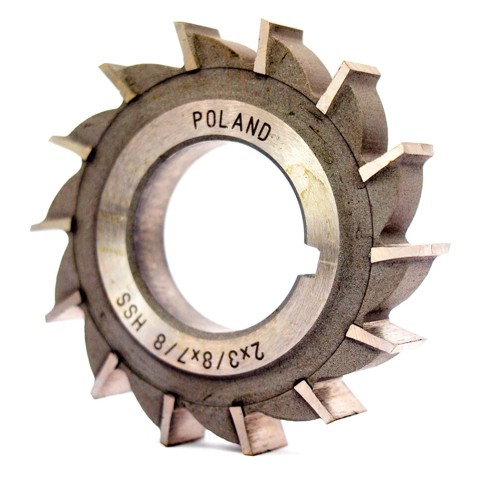 Dolfa Straight Side Milling Cutter 2″ x 3/8″ x 7/8″ Plain Tooth