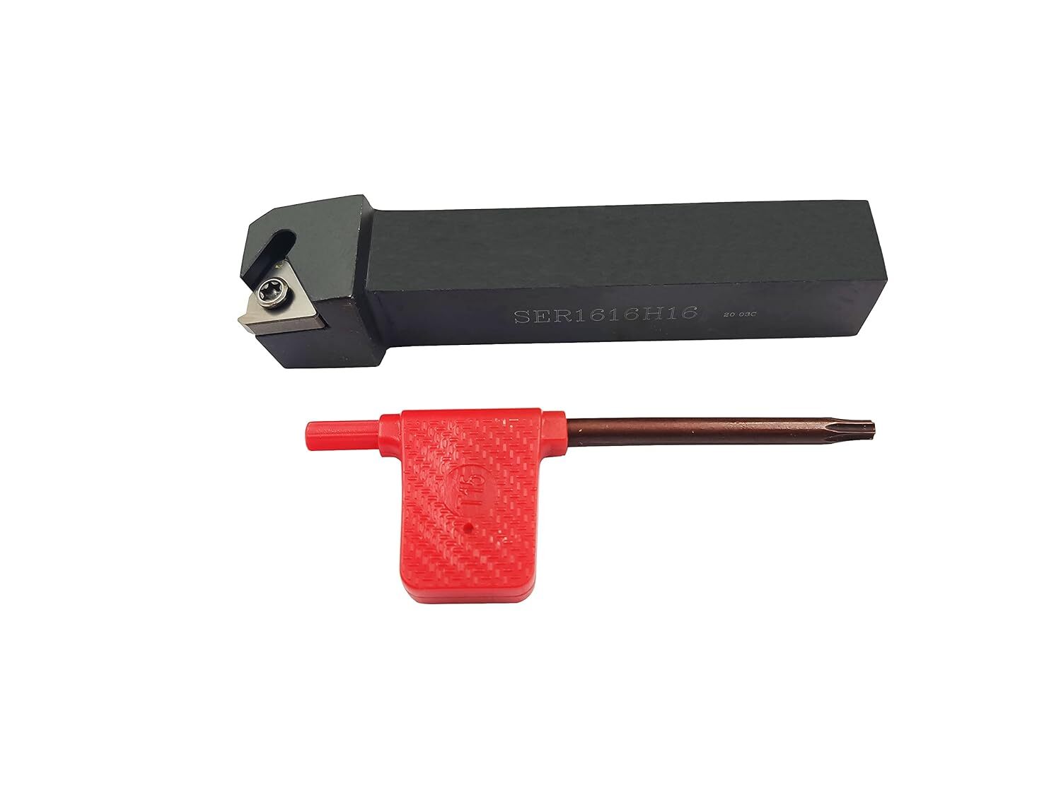 Lathe Tool Threading Insert Turning Holder SER with Indexable Insert 16ER AG60