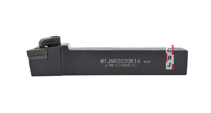 93° MTJNR MTJNL 1616 2020 2525 K16 M16 External turning tool For TNMG (clamp)
