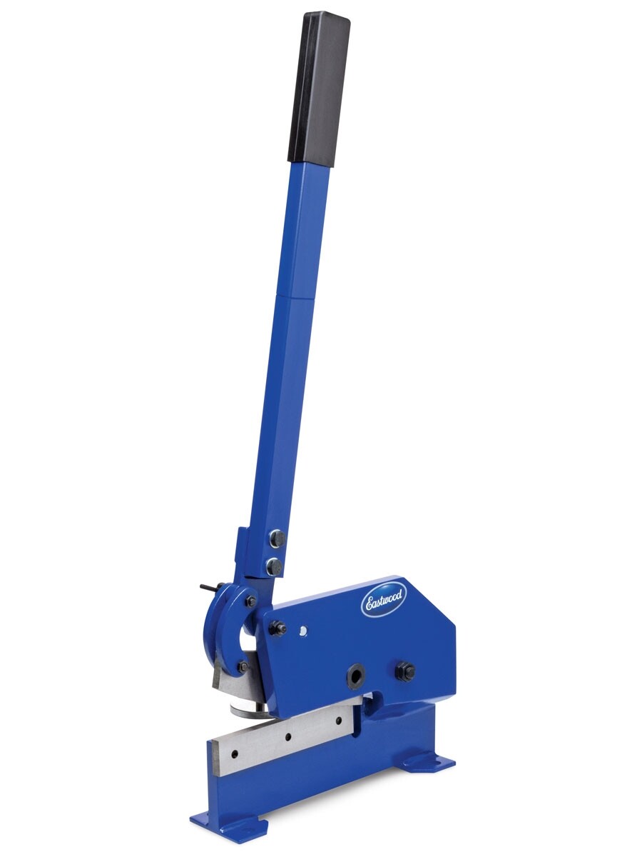 Eastwood 8″ Throatless Bench Shear Cutter Solid Steel for Perfect Straight Lines