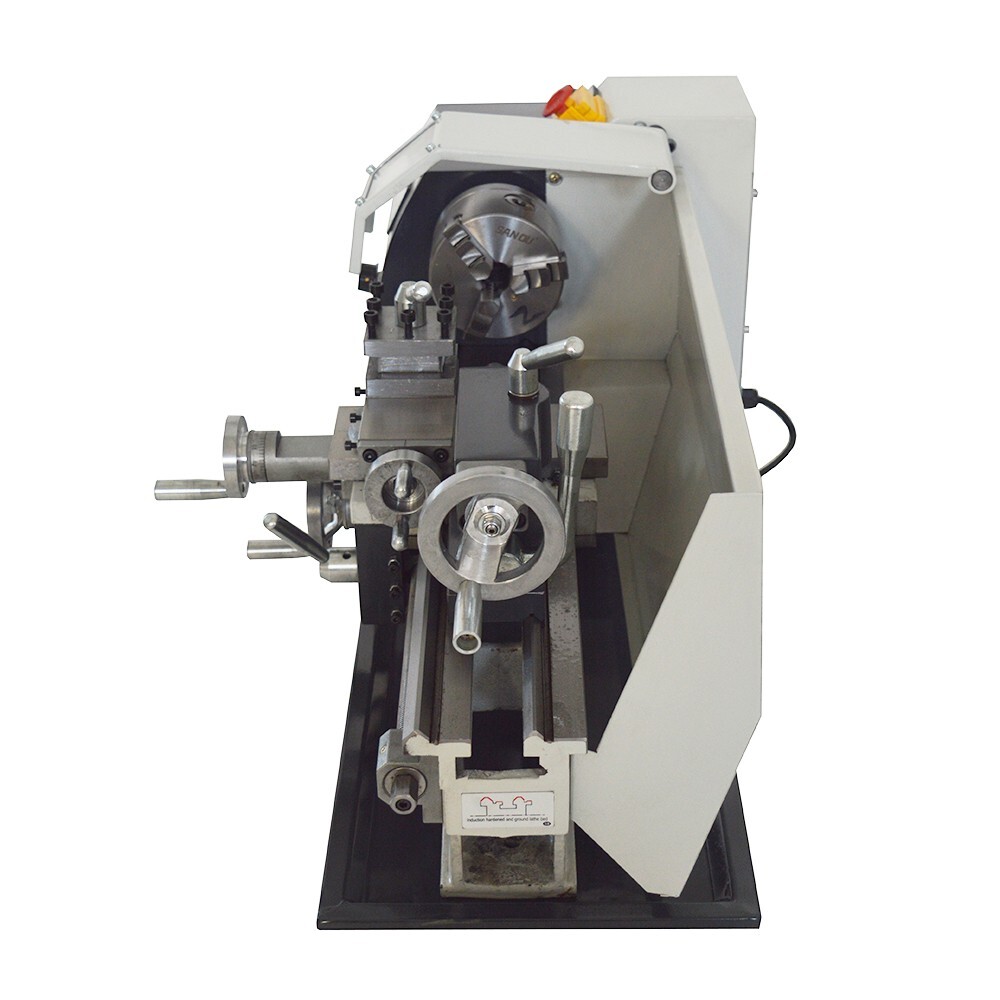 Metal Lathe 7″ x 12″ Benchtop Metal Lathe Metal Working Lathe with 3 Jaw Chuck