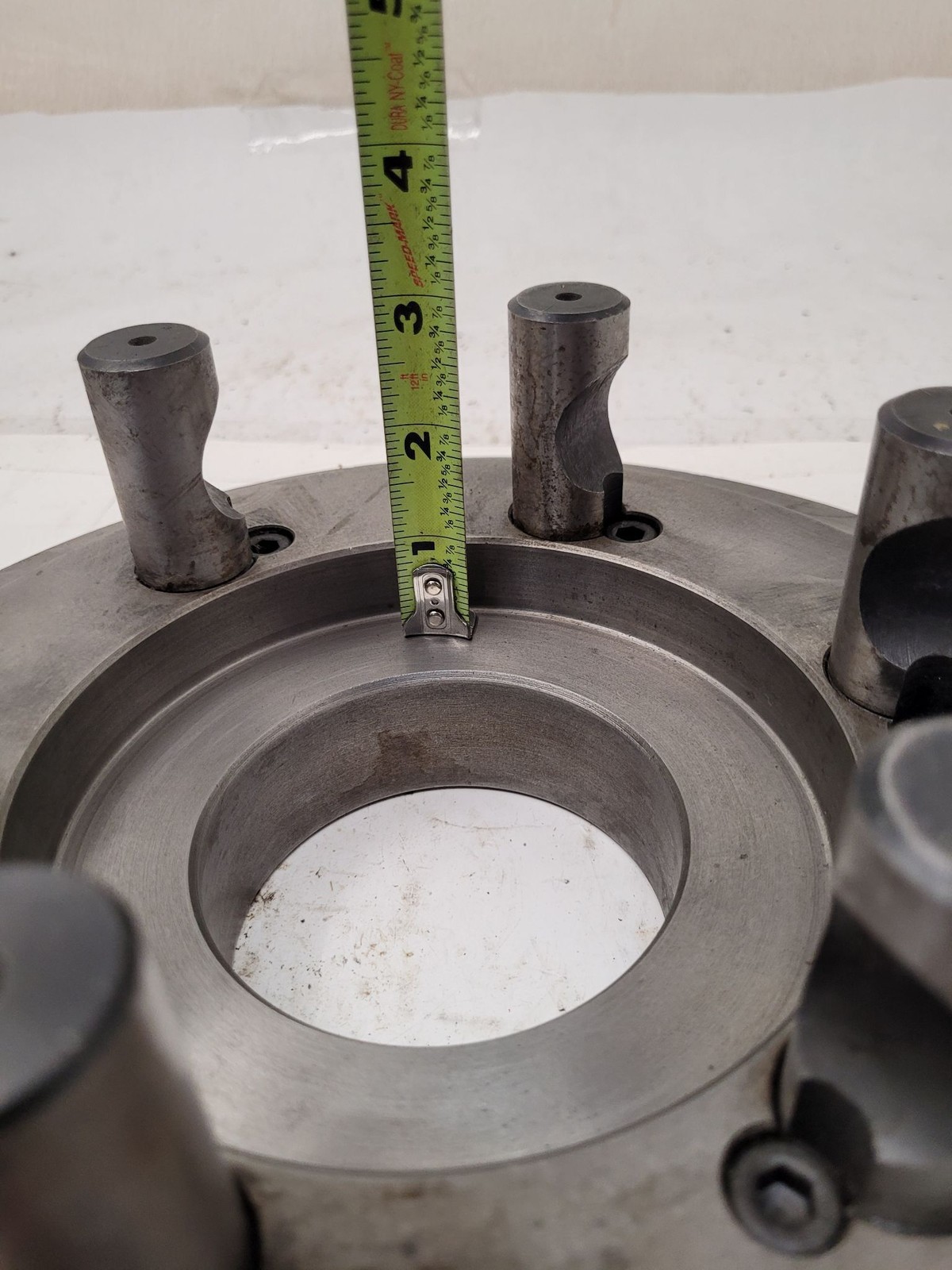 Buck Chuck D1-8 Lathe Chuck Mount Adaptor – 12in Diameter