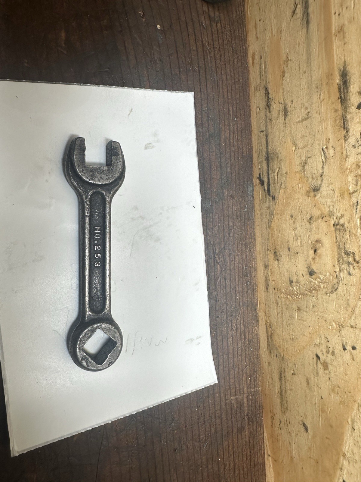 South Bend 9” Lathe Tool Post Wrench No. 253