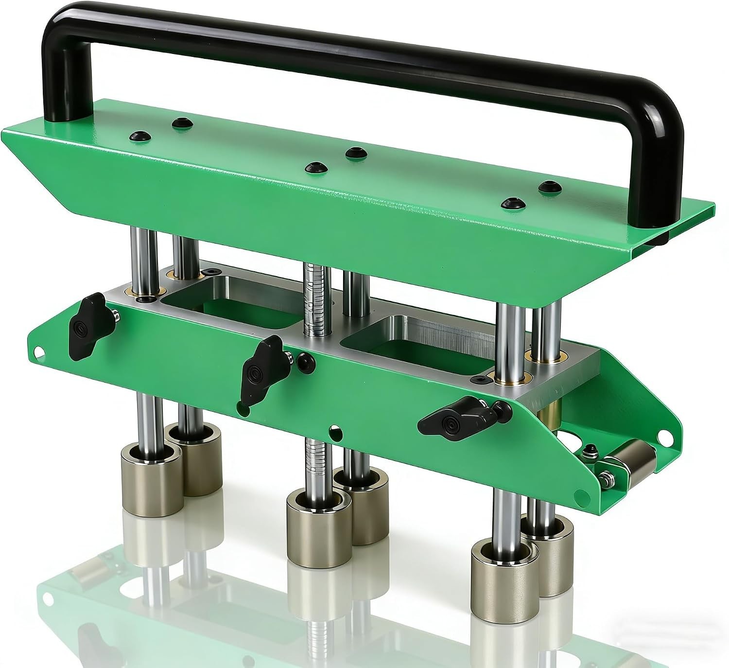 Versatile Steel Edge Roller Bender with Dual-Scale Gauge and Brass Connections