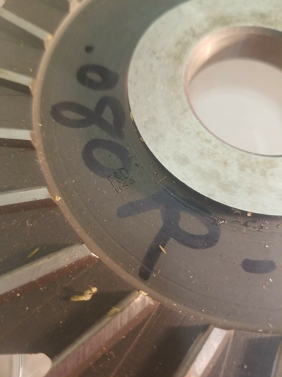 F&D HS-M2 6 “x 7/16″ 1 1/4 ” straight side cutter USA (S3)