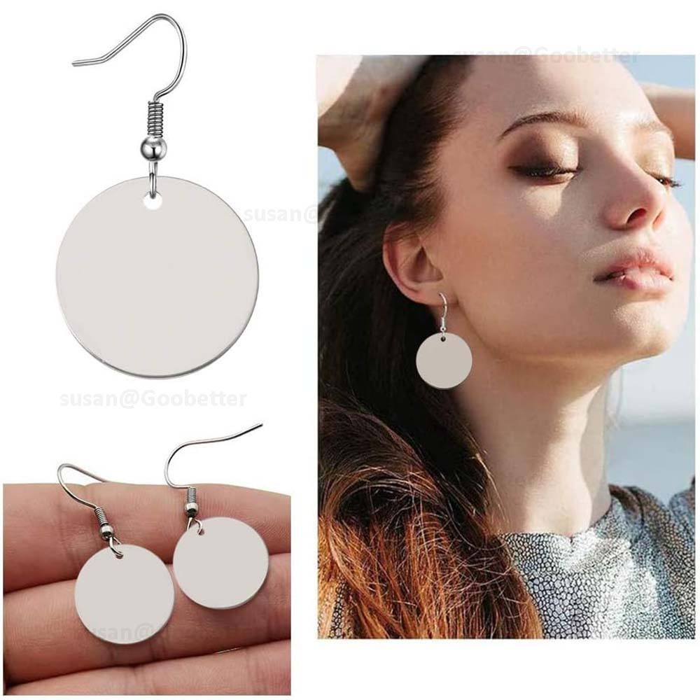 Stainless Steel Discs Round Circles Laser Cut Circle Sheet Plate Blanks Metal