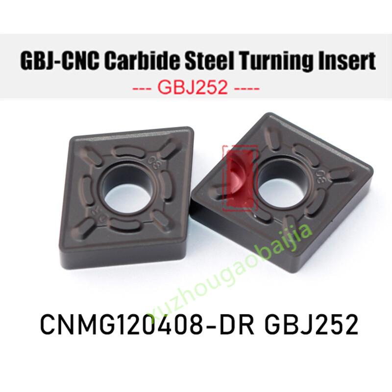 GBJ-CNC CNMG120408-DR CNMG432-DR GBJ252 Carbide turning insert Used for steel