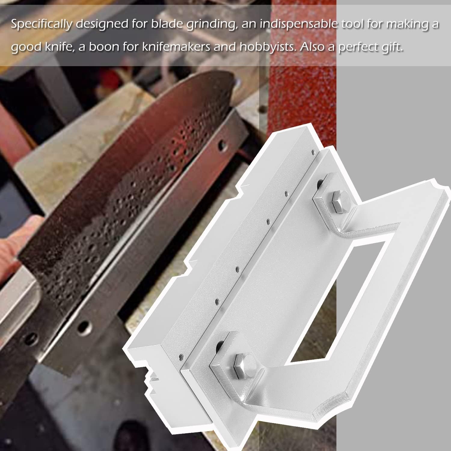 Magnetic Bevel Jig for knife making for Grinding & Sharpening Metal Welders