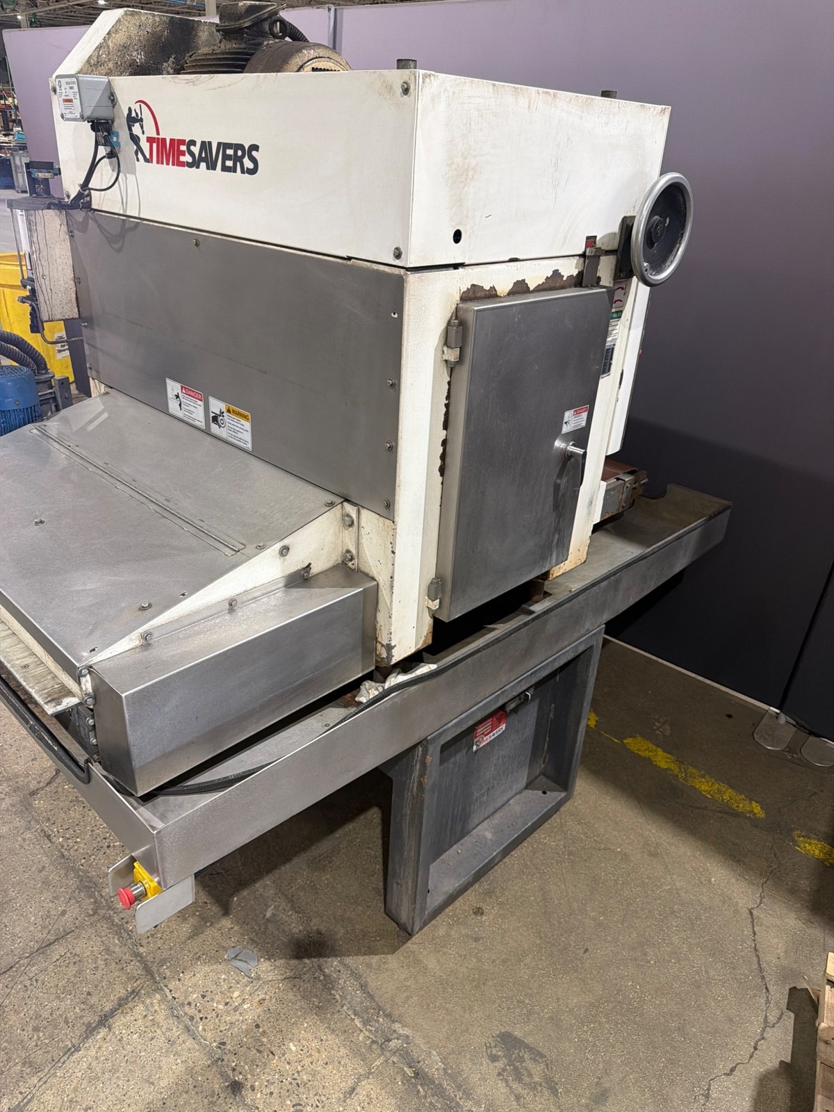 Timesavers Lynx 37MWT-D-60 Wet Abrasive Finishing Machine w/ PFA-240-3 USED
