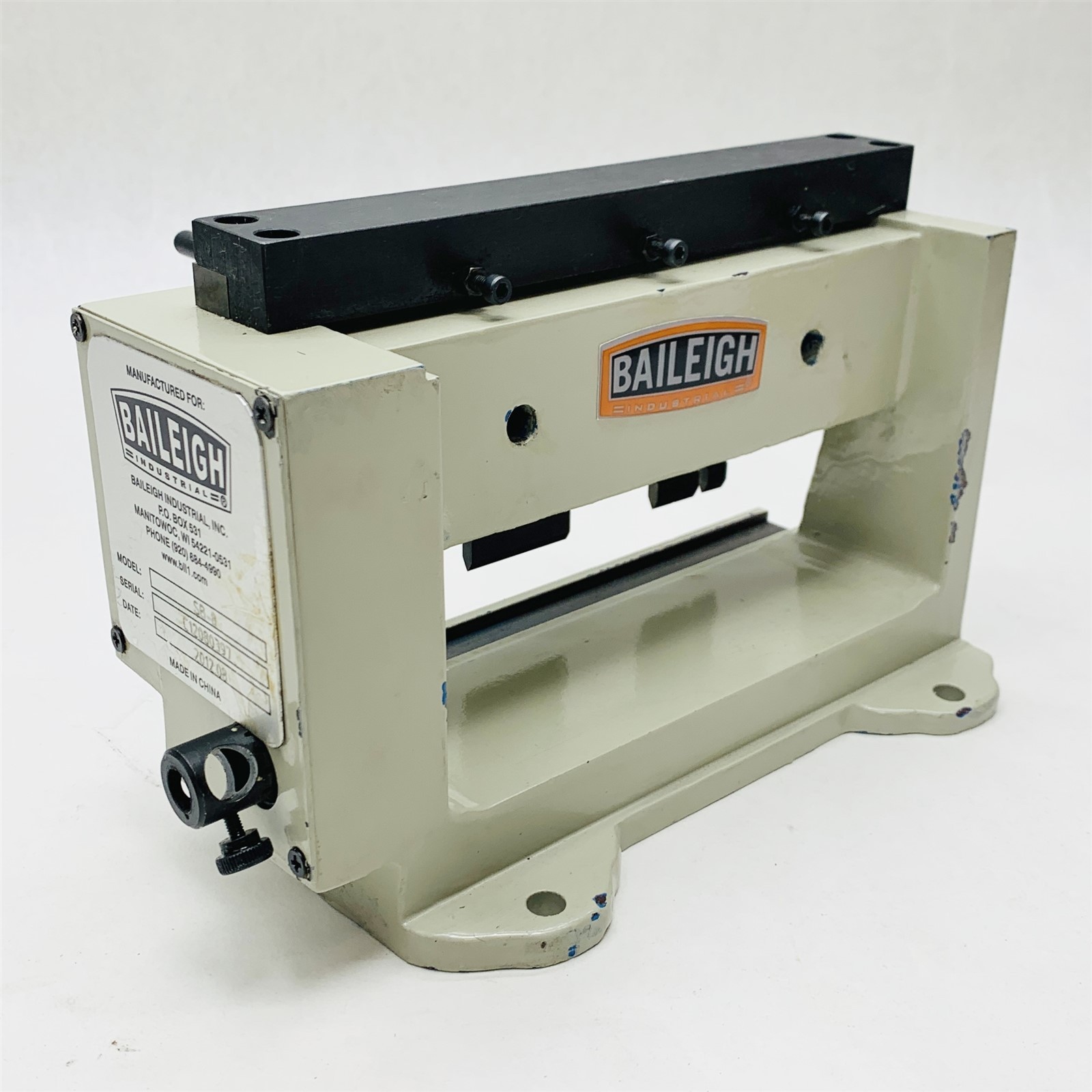 Baileigh SB-8 Manual Press Mini Shear Brake 8-in Sheet Metal Bender Cutter