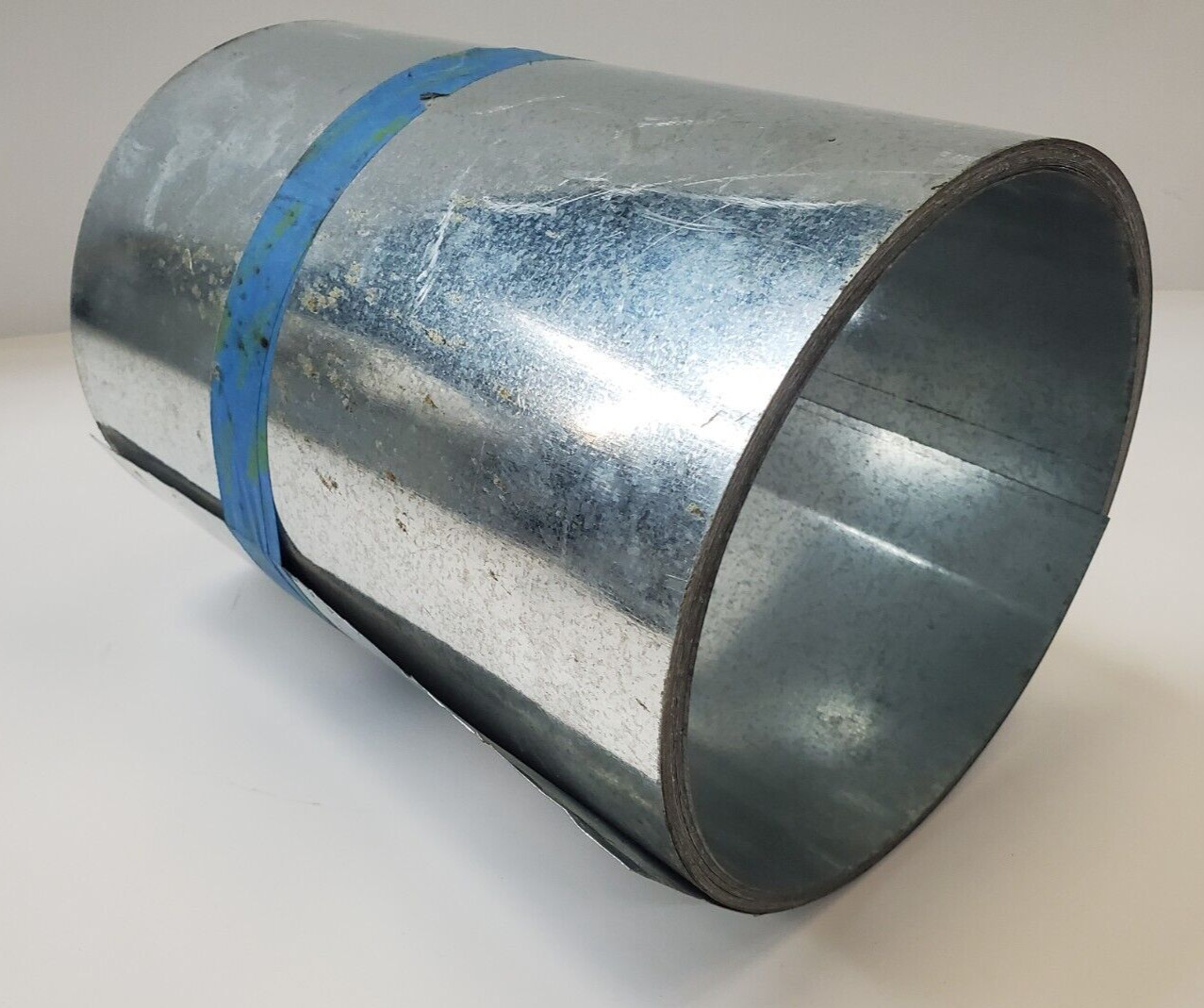 UNBRANDED VALLEY FLASHING GALVANIZED STEEL ROLL 10″ X 30′ SILVER 0.001″ THICK