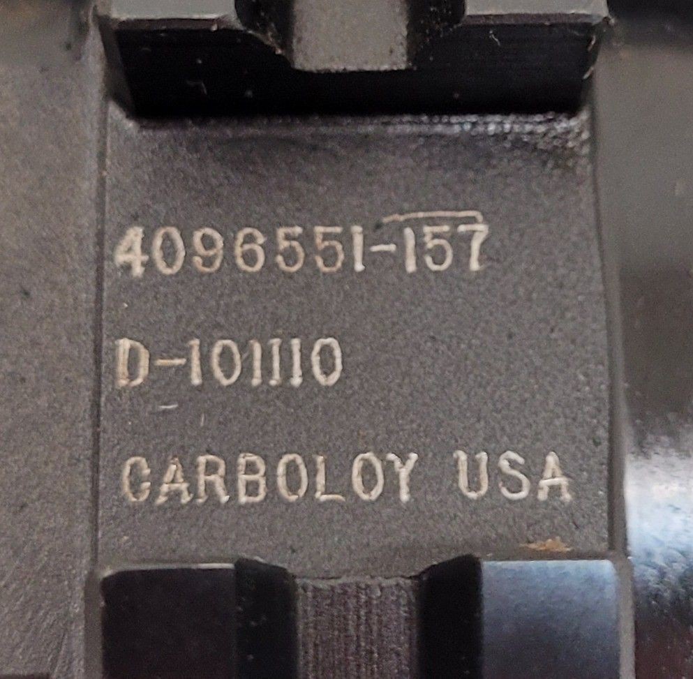 Carboloy 4096551-157/D-101110 Indexable End Mill w/ CAT 40 Taper