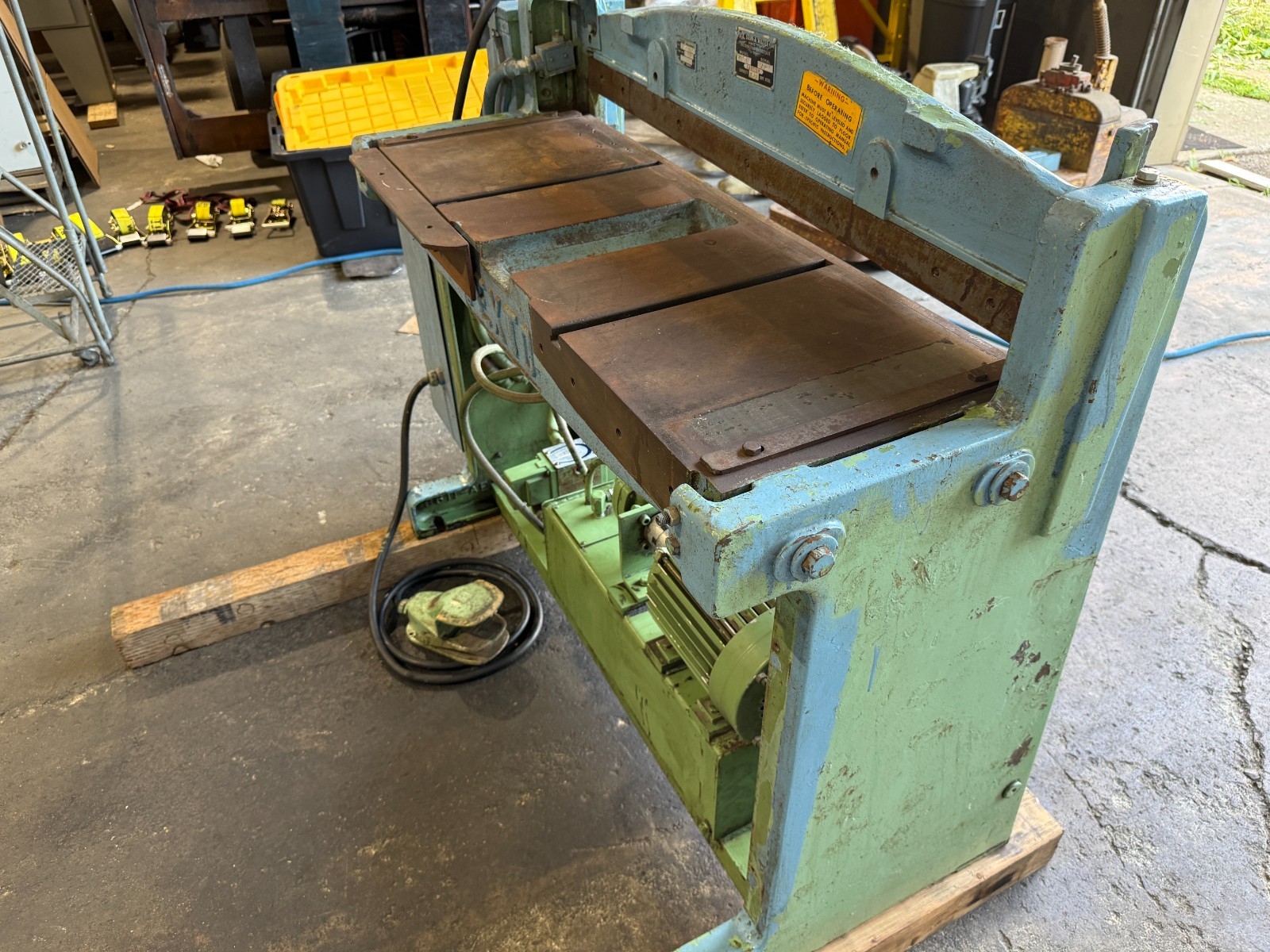 PECK, STOW & WILCOX, Sheet Metal Shear, model PH-37, USA Made