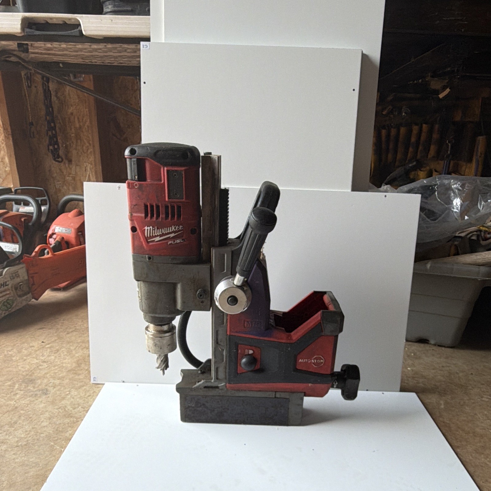 Milwaukee M18 FUEL Magnetic Drill Press 2788-20, 1/2in Chuck, 18V, Auto Stop