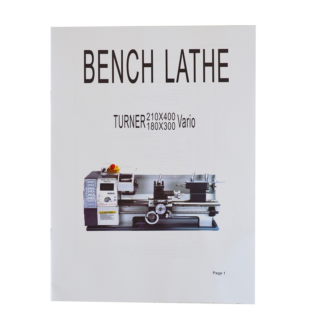 7″*12″ 110V Variable Speed Lathe Brushless Motor Precision Metal Bench Lathe